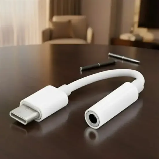 Powermaster 10 Cm Kablolu Type-C to 3.5 Mm Audio Çevirici  JH-022 resmi