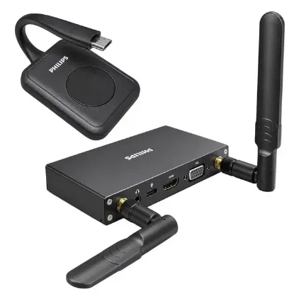 Philips SWR8106E/93 Kablosuz HDMI & VGA Görüntü Aktarıcı Set - 50 Metre Menzilli resmi
