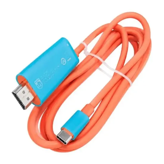 Philips SWR1650Y/93 USB-C to HDMI 4K 60Hz Adaptör Kablo + 100W PD Şarj Desteği (2'si 1 Arada) resmi