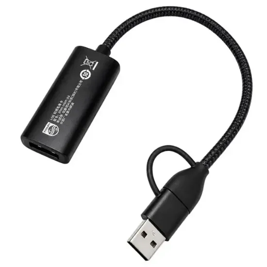 Philips SWR1650F/93 HDMI to USB-C / USB 2.0 Full HD Görüntü Yakalama Kartı (Video Capture Card) resmi