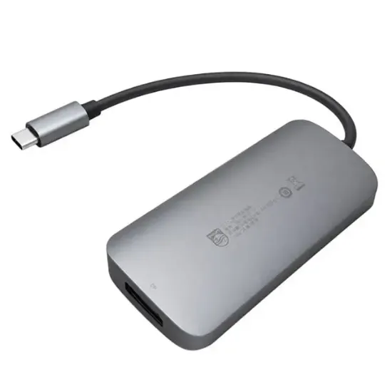 Philips SWR1602T/93 USB-C 7'si 1 Arada 8K DP + Dual 4K HDMI 100W PD Çok Fonksiyonlu Hub resmi