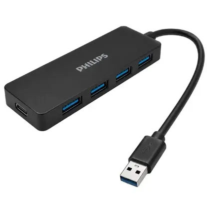 Philips SWR1603C/93 USB-C 3.0 to 4 Port USB 3.0 Hub Çoklayıcı resmi