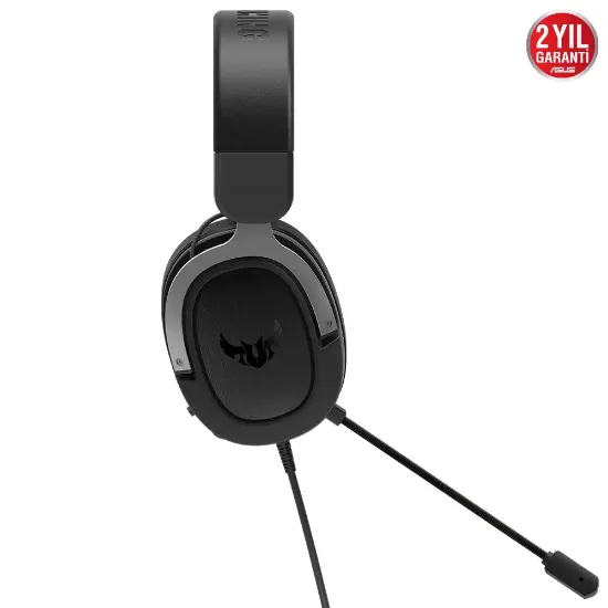 ASUS TUF GAMING H3 GUN METAL 7.1 3.5MM KULAKLIK resmi