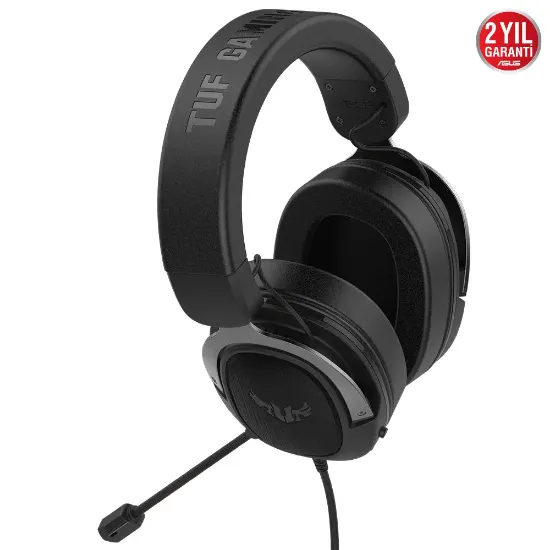 ASUS TUF GAMING H3 GUN METAL 7.1 3.5MM KULAKLIK resmi