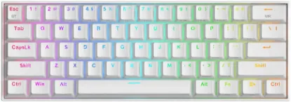 REDRAGON K530 DRACONİC BEYAZ KABLOSUZ KLAVYE resmi