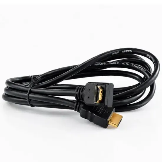 Powermaster L Uçlu HDMI Kablo 1.5 Metre resmi