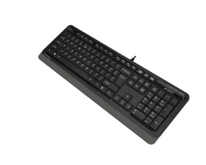 A4 TECH FK10 FN-MULTİMEDYA Q KLAVYE USB GRİ resmi