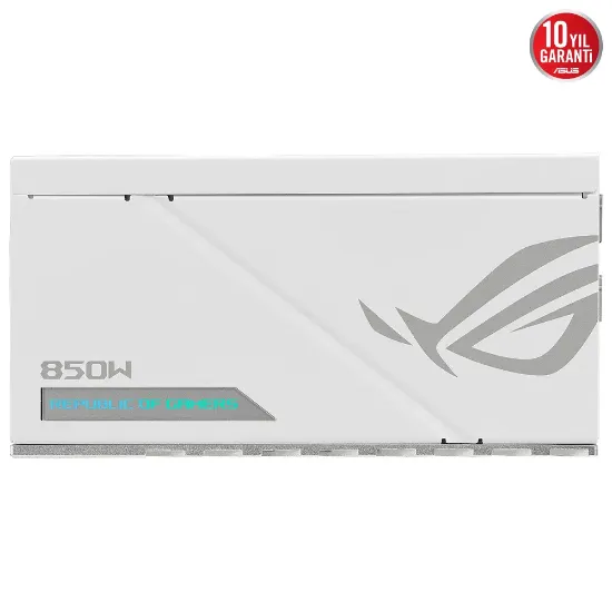 ASUS ROG LOKI SFX-L 850W PLATINUM BEYAZ PSU resmi