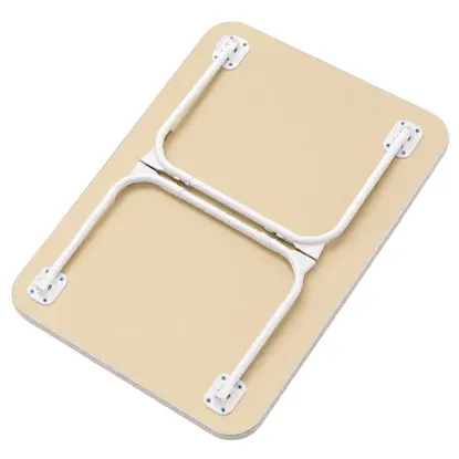 Sunup SN-29693 Katlanabilir Laptop Masası ve Yatak Koltuk Üzeri Tepsisi Ahşap Desen 60x40cm resmi