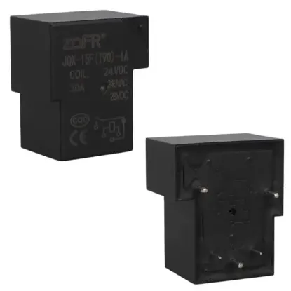 24V 30A 5 Pin Röle (JQX-15F-T90-24VDC) resmi