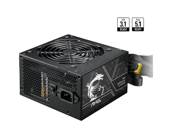 MSI MAG A750BN PCIE5 II 750W 80+ Bronze NMODULAR resmi