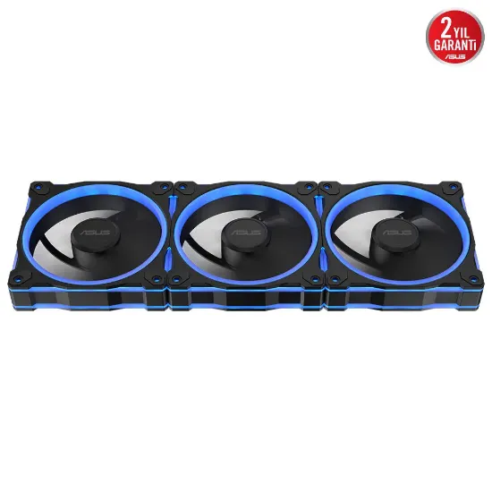 ASUS PRIME MR120 SOĞUTUCU KASA RADYATÖR FANI ARGB 120MM SİYAH 3IN1 resmi