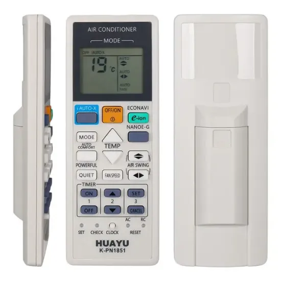 Huayu K-PN1851 Universal AC Panasonic Klima Kumandası resmi