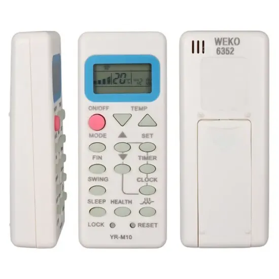 Haier YR-M10 YR-M07 YR-M09 YR-M05 Klima Kumandası resmi