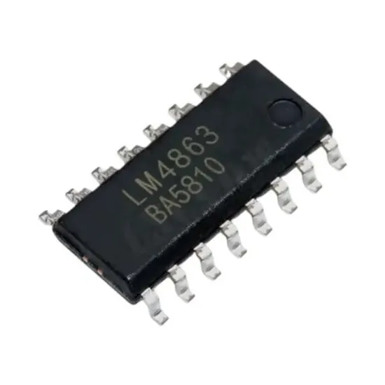 LM 4863D SOIC-16 SMD Entegre Devre resmi