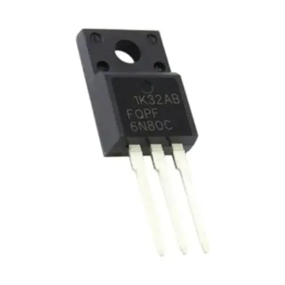 6N80C TO-220F Mosfet resmi