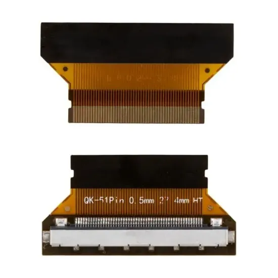 Lcd Panel Flexi Repair Kart 51P-27.4CS01 0.5 mm 51P 27.4 mm K4.3 mm LG Sharp QK0818B resmi