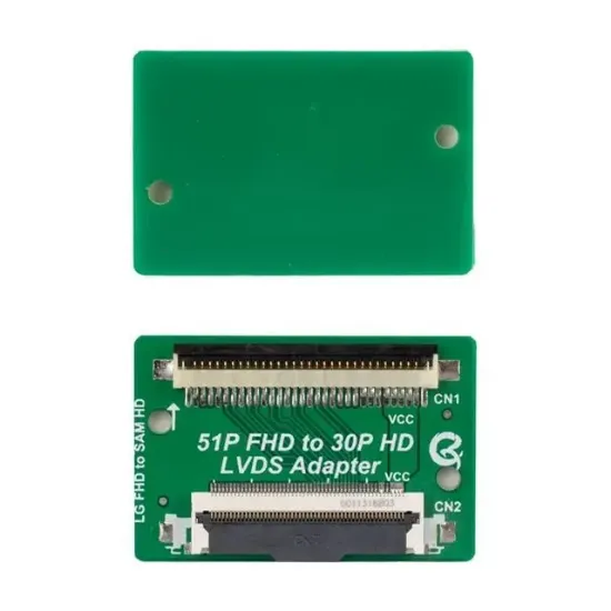 Lcd Panel Flexi Repair 51p Fhd To 30p Hd Lvds Fpc To Fpc Lg In Sam Out QK0806A resmi