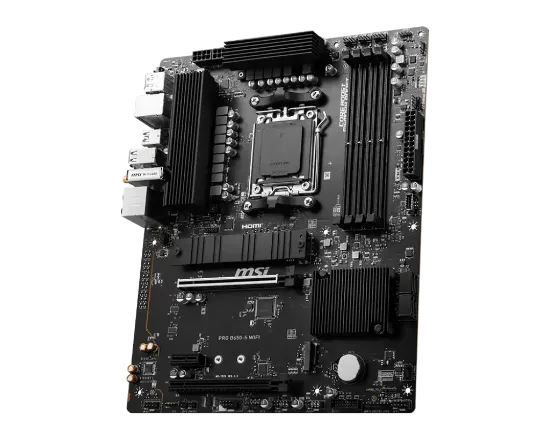 MSI PRO B650-S WIFI DDR5 7200(OC)MHz HDMI DP M.2 ATX AM5  resmi