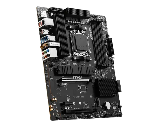 MSI PRO B650-S WIFI DDR5 7200(OC)MHz HDMI DP M.2 ATX AM5  resmi