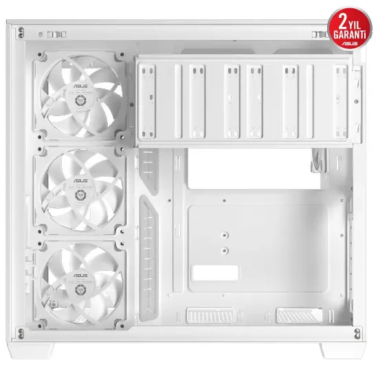 ASUS A32 PLUS M-ATX 3.2 GEN 2X1 TYPE C PORTU VE 360MM AIO CPU SOĞUTUCU & 420MM EKRAN KARTIYLA UYUMLU BEYAZ resmi
