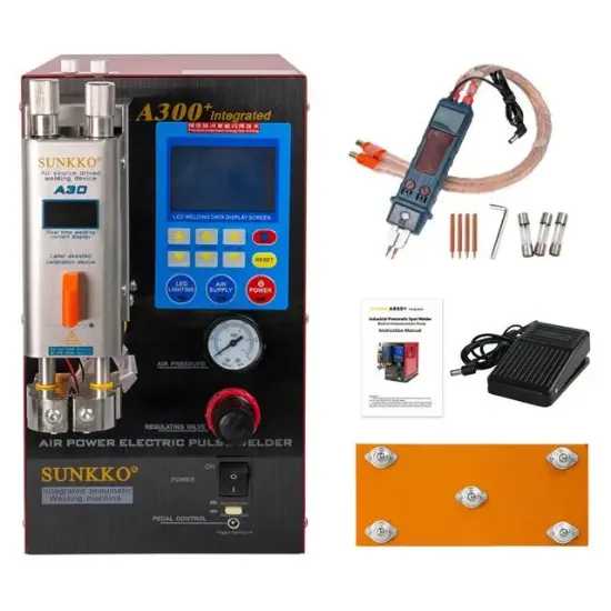 Sunkko A300+ Pil Punto Kaynak Makinesi ve 73B Kaynak Kalemi resmi