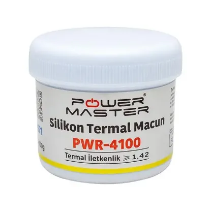 PowerMaster PWR-4100 Beyaz Termal Macun 100 Gram 1.42W/M-K resmi