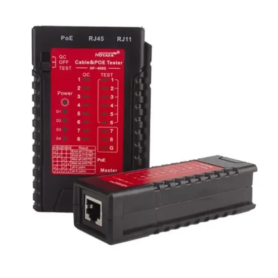 Noyafa NF-468S RJ45-RJ11-Poe Kablo Test Cihazı resmi