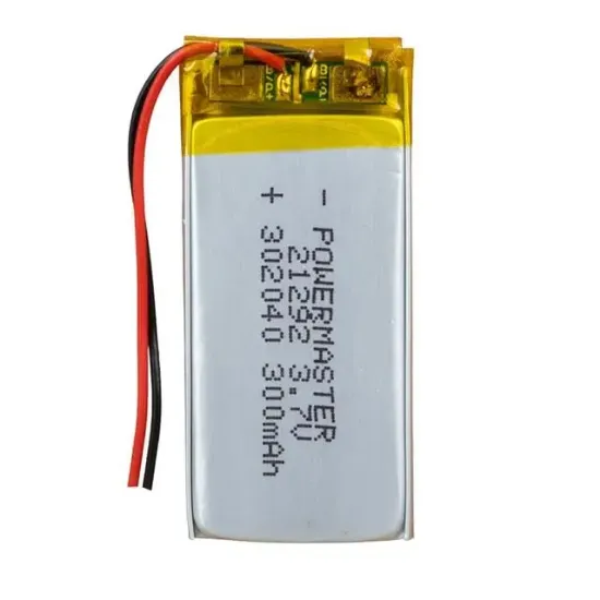 PowerMaster 402030 3.7 Volt 200 Mah Lityum Polimer Pil resmi