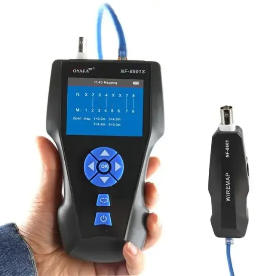 Noyafa NF-8601S Digital TDR Kablo Test Ve Uzunluk Ölçüm Cihazı resmi