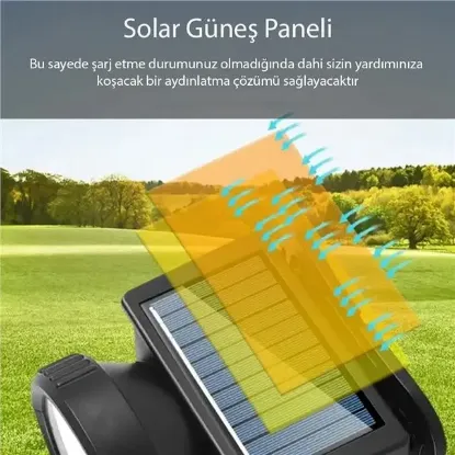 Powermaster WH-8868A Solar Kafa Lambası resmi