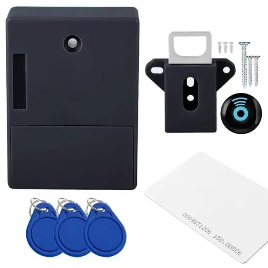 PowerMaster PM-26971 Gizli Çekmece Dolap RFID Kapı Güvenlik Kilidi resmi