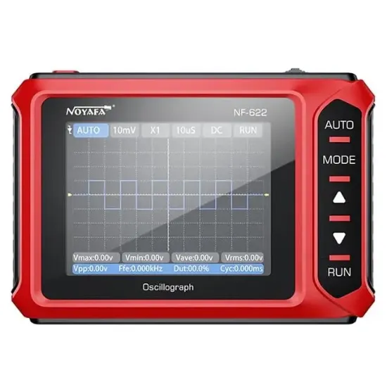 Noyafa NF-622 El Tipi 2.8" TFT Ekran Mini Dijital Osiloskop resmi