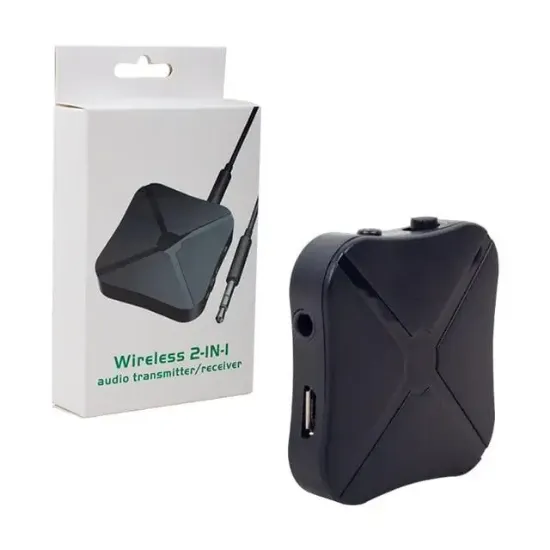 Powermaster PM-1621 2in1 Kablosuz Bluetooth Ses Alıcı Verici Aktarıcı KN319 resmi