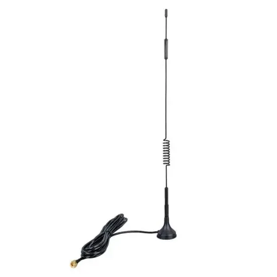 PowerMaster PM-19638 4G/LTE 5dBi Yaylı Modem Router Wifi Adaptör Anteni (3 Metre Kablo - 30 Cm Uzunluk) resmi