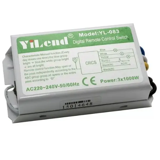 Powermaster PM-5847 Avize Kontrol Kumandası resmi