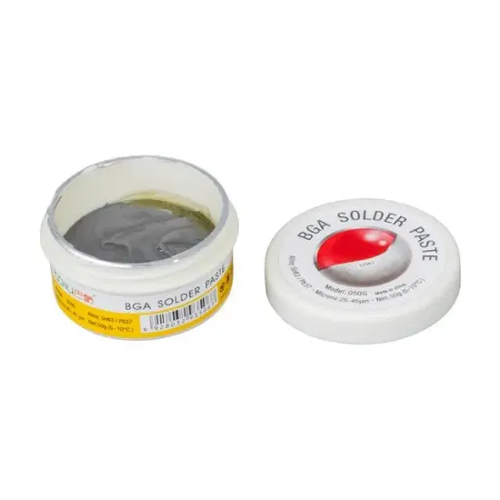 Baku BK-050G 50 Gram Sıvı Krem Lehim - BGA İşlemleri İçin Profesyonel Kalite, 25-45 Mikron resmi