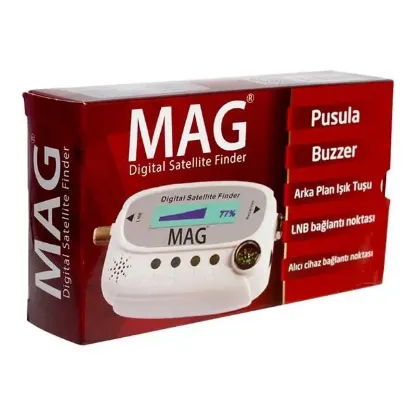 Mag MG-6300 LCD Ekranlı Mini Dijital Uydu Bulucu resmi