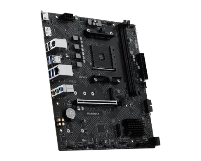 MSI PRO B550M-B AM4 DDR4 4600(OC) HDMI DP 2x M.2 USB 5Gbps mATX resmi
