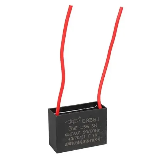 3.3 MF 250V Kutupsuz Kondansatör resmi