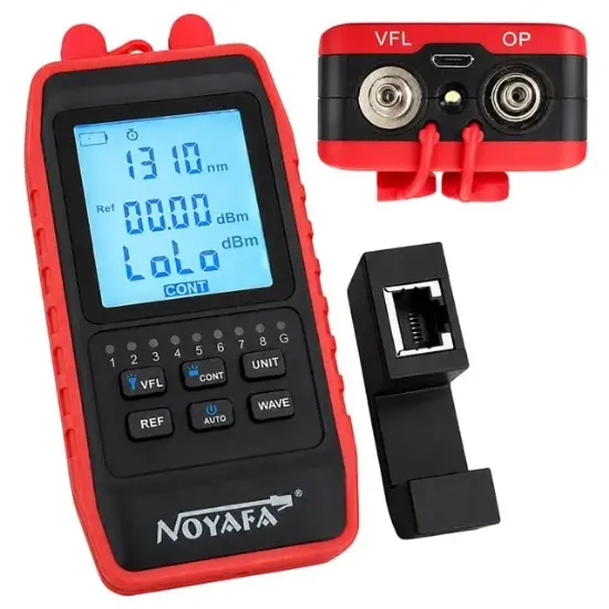 Noyafa NF-908 Çok Fonksiyonlu Fiber Optik Ölçer resmi