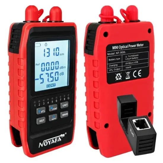 Noyafa NF-908 Çok Fonksiyonlu Fiber Optik Ölçer resmi