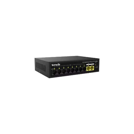 TENDA S110GPC 10 PORT 10/100/1000 MBPS POE SWITCH resmi