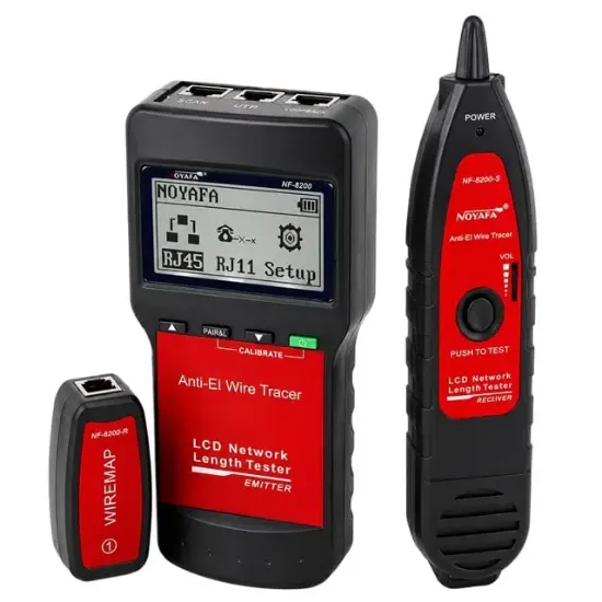 Noyafa NF-8200 Network Telefon Kablo Test Cihazı resmi