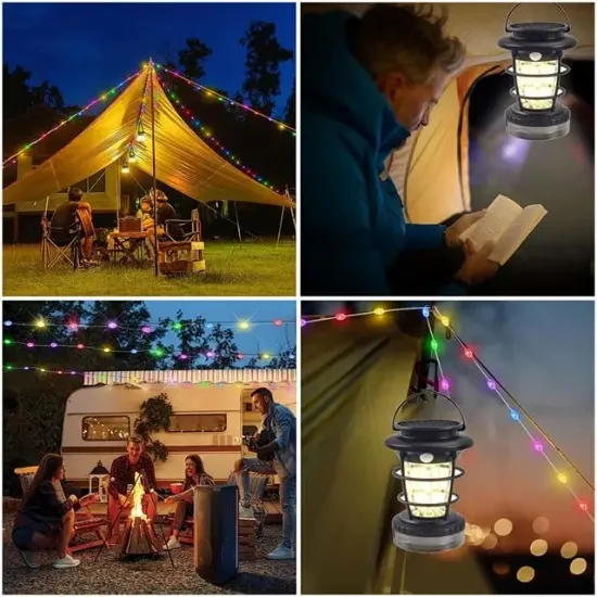 PowerMaster HOP-8819 Solar Sensörlü Kamp Lambası resmi