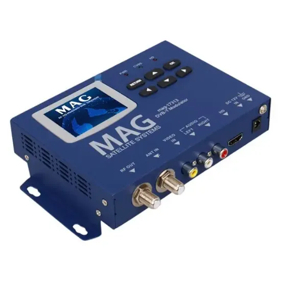 Mag MG-17313 Lcd Ekranlı Hd-Rf Converter Full Hd Dvb-T Encoder Modülatör (Dvb-T/Av/HDMI)             resmi