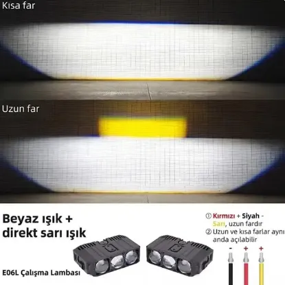 Powermaster PM-37848 12v Off-Road ve Motosi̇klet LED Aydinlatma resmi