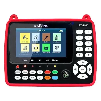 Satlink ST-5150 Combo DVB-S/S2/C/T/T2  - 4.3'' Ekranlı Görüntülü Full HD Uydu Yön Bulucu resmi