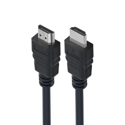 PowerMaster PM-8300 HDMI 1 Metre Gümüş Uçlu 2.1V 3D Kablosu resmi