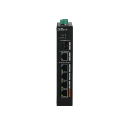DAHUA PFS3106-4ET-60 4 PORT 4XFE-2XFE YÖNETİLEMEZ 60W POE SWİTCH resmi